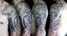 Thin Blue Line Tattoo by Jeremy Garrett_1
